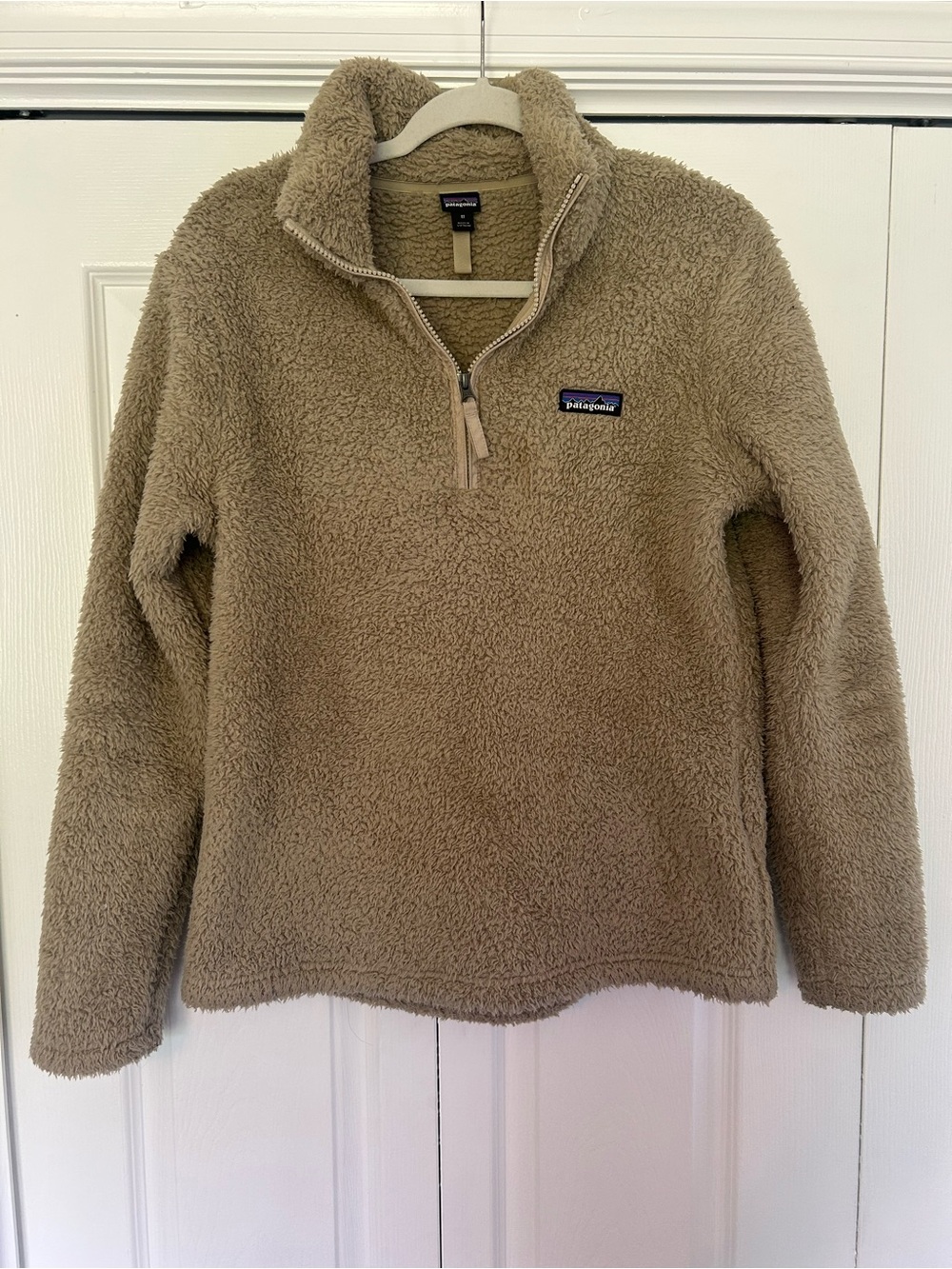 Patagonia Women's Los Gatos 1/4 Zip Fleece - Tan